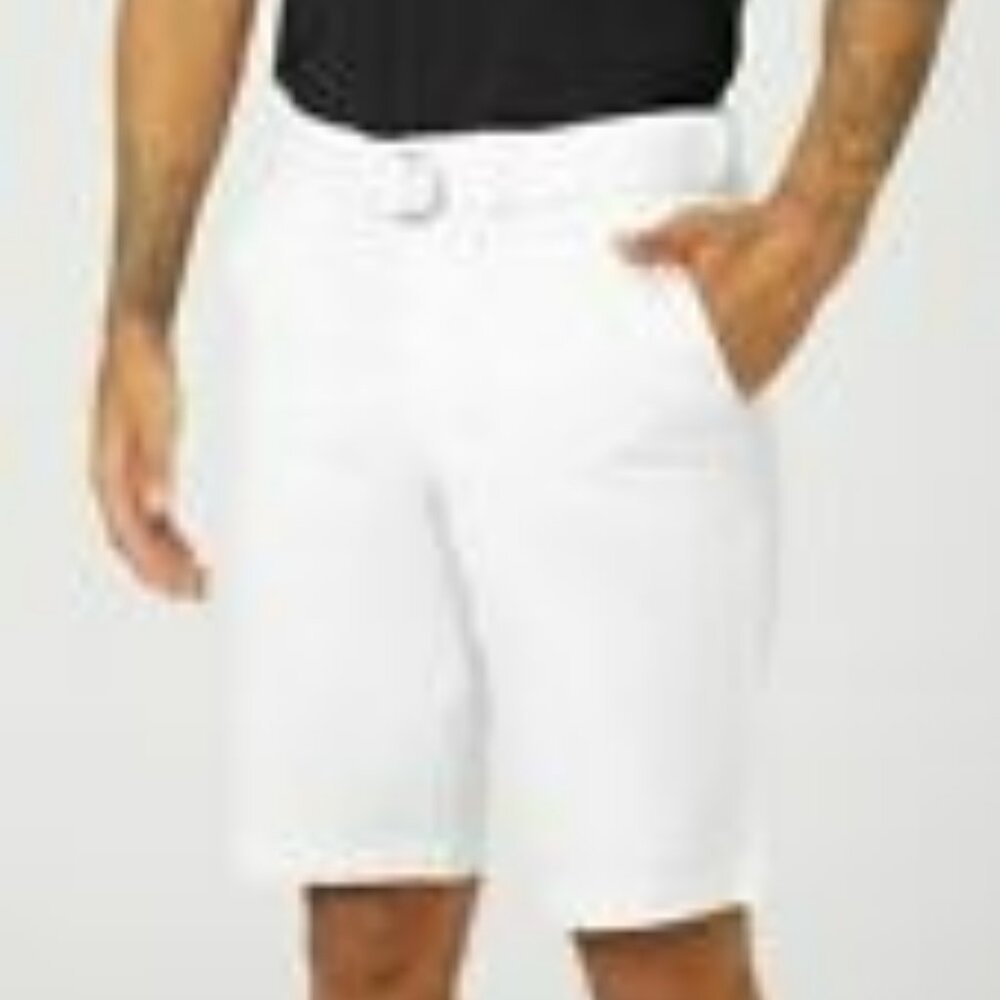 Guess Abel Stretch Flat-Front Shorts